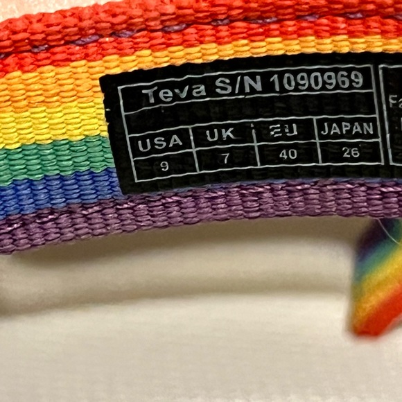COPY - 032..TEVA Rainbow Sandals‼️ - Picture 3 of 5